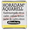 Image de Schmincke - HORADAM® AQUARELL - aquarelle d'artiste la plus fine, 223 jaune de cadmium citron, 14 210 044, 1/2 godet