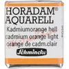 Image de Schmincke - HORADAM® AQUARELL - aquarelle d'artiste très fine, 227 orange cadmium clair, 14 227 044, 1/2 godet
