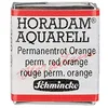 Image de Schmincke - HORADAM® AQUARELL - aquarelle d'artiste ultrafine, 360 rouge permanent orange, 14 360 044, 1/2 cupule
