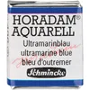 Image de Schmincke - HORADAM® AQUARELL - aquarelle d'artiste très fine, 496 bleu outremer, 14 496 044, 1/2 godet