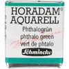 Image de Schmincke - HORADAM® AQUARELL - aquarelle d'artiste ultrafine, 519 vert phtalo, 14 519 044, 1/2 godet
