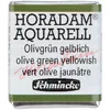 Image de Schmincke - HORADAM® AQUARELL - aquarelle d'artiste très fine, 525 vert olive jaunâtre, 14 525 044, 1/2 godet