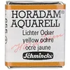 Image de Schmincke - HORADAM® AQUARELL - aquarelle d'artiste très fine, 655 ocre clair, 14 655 044, 1/2 cupule