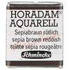 Image de Schmincke - HORADAM® AQUARELL - aquarelle d'artiste très fine, 662 sépia rougeâtre, 14 662 044, 1/2 godet