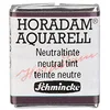 Image de Schmincke - HORADAM® AQUARELL - aquarelle fine pour artistes, 782 encre neutre, 14 782 044, 1/2 godet