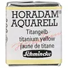 Image de Schmincke - HORADAM® AQUARELL - aquarelle d'artiste la plus fine, 206 jaune titane, 14 206 044, 1/2 godet