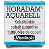 Image de Schmincke - HORADAM® AQUARELL - aquarelle d'artiste très fine, 509 turquoise cobalt, 14 509 044, 1/2 godet
