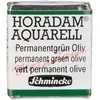 Image de Schmincke - HORADAM® AQUARELL - aquarelle d'artiste très fine, 534 vert olive permanent, 14 534 044, 1/2 godet