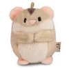 Image de NICI My Mochi Hamster Hamps - Doudou en Peluche Douce - Marron Clair - 5 cm - Beige - Peluche Mignonne à câliner et à Jouer - pour Enfants et Adultes - Excellente idée Cadeau