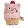 Image de NICI MYMOCHI Peluche Chat Angy Glace Molle 5cm Rose - Douce et Mignonne à Câliner, pour Jouer, pour Enfants et Adultes, Une Excellente Idée de Cadeau