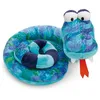 Image de NICI peluche serpent ZsaZsa 25 cm - vert - Peluche douce, mignonne peluche à câliner, pour jouer, pour enfants et adultes, une excellente idée de cadeau - 61715