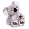 Image de NICI peluche Koala Barry 30 cm avec bébé koala 10 cm - gris - Peluche douce, mignonne peluche à câliner, pour jouer, pour enfants et adultes, une excellente idée de cadeau - 61717