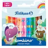 Image de Pelikan - 566603 814553 - Feutres de coloriages - Combino super 411-9 feutres dans une boîte pliante