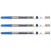 Image de PELIKAN Lot de 3 Recharges Stylo roller à encre 338 Pointe fine bleue