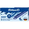 Image de Pelikan 310748 4001 Lot de 5 Cartouches d'encre Grande capacité Bleu Roi