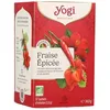 Image de Yogi Tea Fraise Épicée bio 17 sachets | Infusion bio sans caféine, fraise, hibiscus et piment