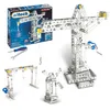 Image de Eitech 00005 Jeu de Construction métallique Multimodèle   Grue à Tour, Pont Levant et Moulin à Vent 3-en-1, Jouet de Construction pour Filles et garçons à partir de 8 Ans