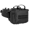 Image de Tasmanian Tiger TT Modular Hip Bag 3 - Grand sac tactique de 5 litres - Sac à dos polyvalent avec sangle de hanche utilisable séparément comme ceinture Warrior Belt et Molle découpée au laser, Noir ,