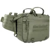 Image de Tasmanian Tiger TT Modular Hip Bag 3 - Grand sac tactique de 5 litres - Sac à dos polyvalent avec sangle de hanche utilisable séparément comme ceinture Warrior Belt et Molle découpée au laser, Olive,