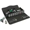 Image de Jeu de clés à cliquet Wera 8100 SC 6 Zyklop Speed, lecteur 1/2", métrique, 28 pièces