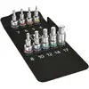 Image de WERA Coffret de douilles tournevis pour 6 pans creux, carré 1/2 pouce 9 pièces