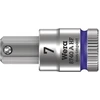 Image de 8740 A HF Douille-embout Zyklop pour vis à six pans creux, à emmanchement 1/4" avec fonction de retenue, 7 x 28 mm