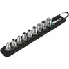 Image de Jeu de clés à douille Belt 4 1/4 po. 9pcs. ouv. 5-13 mm vis 6 pans WERA