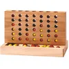 Image de Jeu en bois 'Quatre à la Suite' Goki® - Jeu société en bois