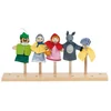 Image de Goki - 51898 - Assortiment de 4 Marionnettes à Doigt - Le Petit Chaperon Rouge