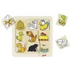 Image de Goki - 2041687 - Puzzle En Bois À Encastrement - Qui Vit Où?
