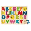 Image de Puzzle Alphabet Majuscule Goki® - Jouets en bois