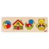Image de Goki - 2041534 - Puzzle En Bois À Encastrement - Jouets - 4 Pièces