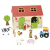 Image de Maison de Poupées en Bois Ma Ferme en bois 13 pièces Goki®