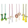 Image de Goki Toys Pure Corde à Sauter Animaux avec poignées en Bois comme Motifs d'animaux (différentes Versions)