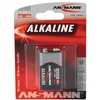 Image de Ansmann - Alcaline Red Line Bloc 9V E Blister de 1