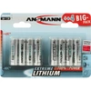 Image de 4+4 Lithium AA Batterie à usage unique