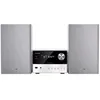 Image de Grundig, Micro Chaine Bluetooth, CD R/RW/USB Lecteur, Compatible MP3, Tuner Digital FM RDS & Dab+- Timer, 30W RMS, Noir et Blanc, Design Compact et Elégant