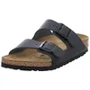 Image de Birkenstock 051193 Arizona black, Natural Leather Homme Black EU 48
