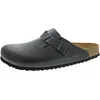 Image de Birkenstock 060191 Boston Black, Natural Leather Homme Black EU 42