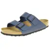 Image de Birkenstock Arizona, Sandales de coupe étroite Mixte Adute -Bleu - 38 EU (étroit)