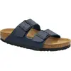 Image de Birkenstock 051753 Arizona blue, Birko Flor Homme Dark Blue EU 37