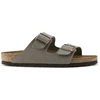 Image de Birkenstock unisex. 151211 Sandales Arizona BFBC (Coupe Regular) gris (38), Plat, Aucun, Casuel