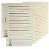 Image de Pagna 44063 09 Intercalaires Easy Rip Force Carton, pour registre jusqu'à 20 feuilles A4 1 Pack = 100 intercalaires, chamois/Ivoire