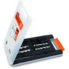 Image de FEIN Set d’accessoires Best of cutters HSS Weldon 3/4 - 4 fraises à carotter Ø 2 x 14 mm, 2 x 18 mm (profondeur de coupe 25 mm) et 1 éjecteur (80 mm) dans un coffret plastique.