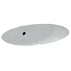 Image de Laufen Birova lavabo encastré, par le bas, sans trou pour robinet, avec trop-plein, 530x405mm, H8111910000001