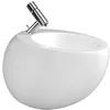 Image de Laufen Alessi ONE 8309714003041 Bidet mural avec système de débordement et de débordement Blanc 390 x 585 cm