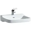 Image de Laufen Waschtisch barrierefrei Laufen PRO A mittig 650x550 weiß, 8119530001041