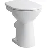 Image de Laufen PRO WC au sol, sortie horizontale, 360x470x450mm, H8259554000001, Couleur: Blanc avec LCC