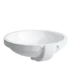 Image de Laufen PRO B lavabo encastré, sans trou pour robinet, avec trop-plein, 465x470mm, H8189624001091, Couleur: blanc
