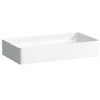 Image de Laufen Living Square vasque, sans trou pour robinet, sans trop-plein, 600x340mm, H8114344001121, Couleur: Blanc avec LCC